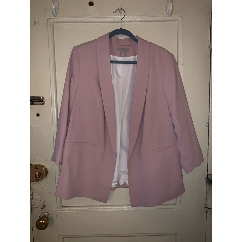 Pink blazer
